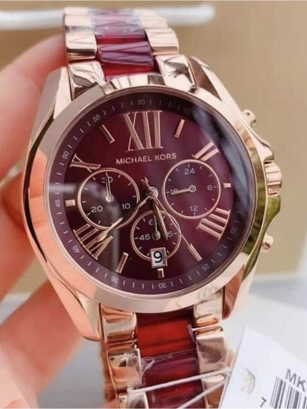 Michael Kors Oversized Bradshaw Chronograph, specifically Style MK6270 w/box